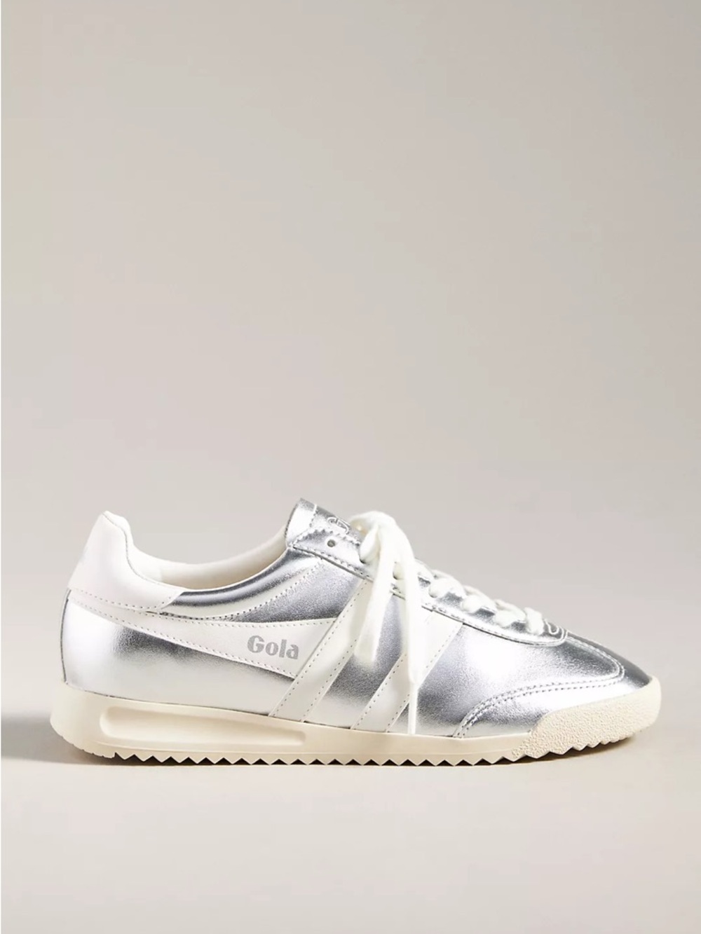 New Anthropologie Gola Exclusive Torpedo Sneakers Silver